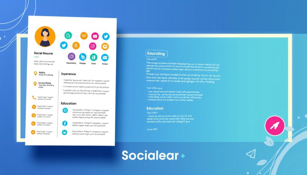 social media marketing resume