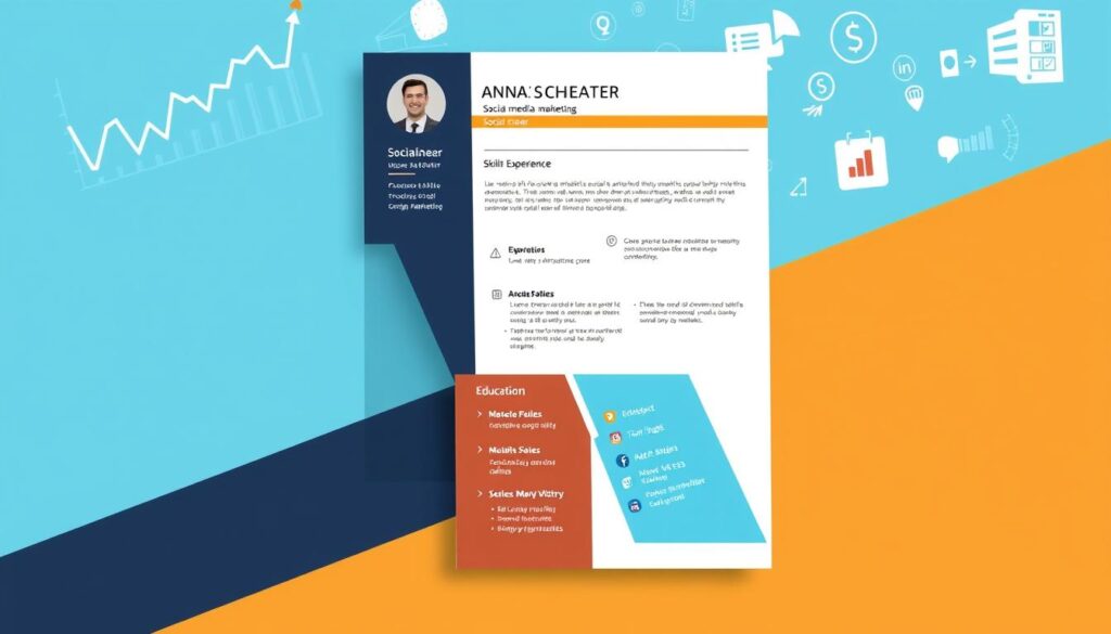 social media marketing resume sample