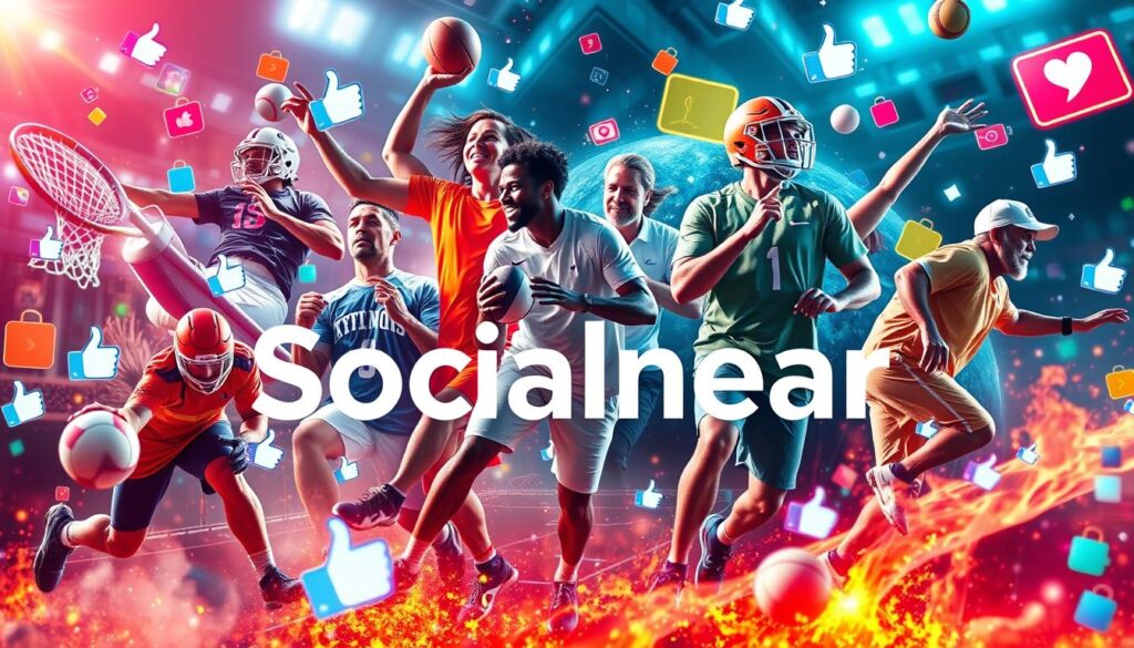 sports social media